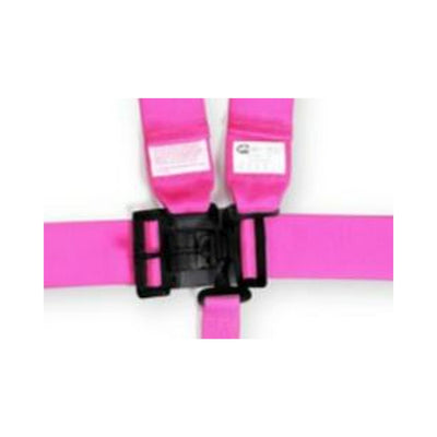 Latch & Link 5 Point Harness Set Pink<br>3 in. Lap and Shoulder - 2 in. Sub