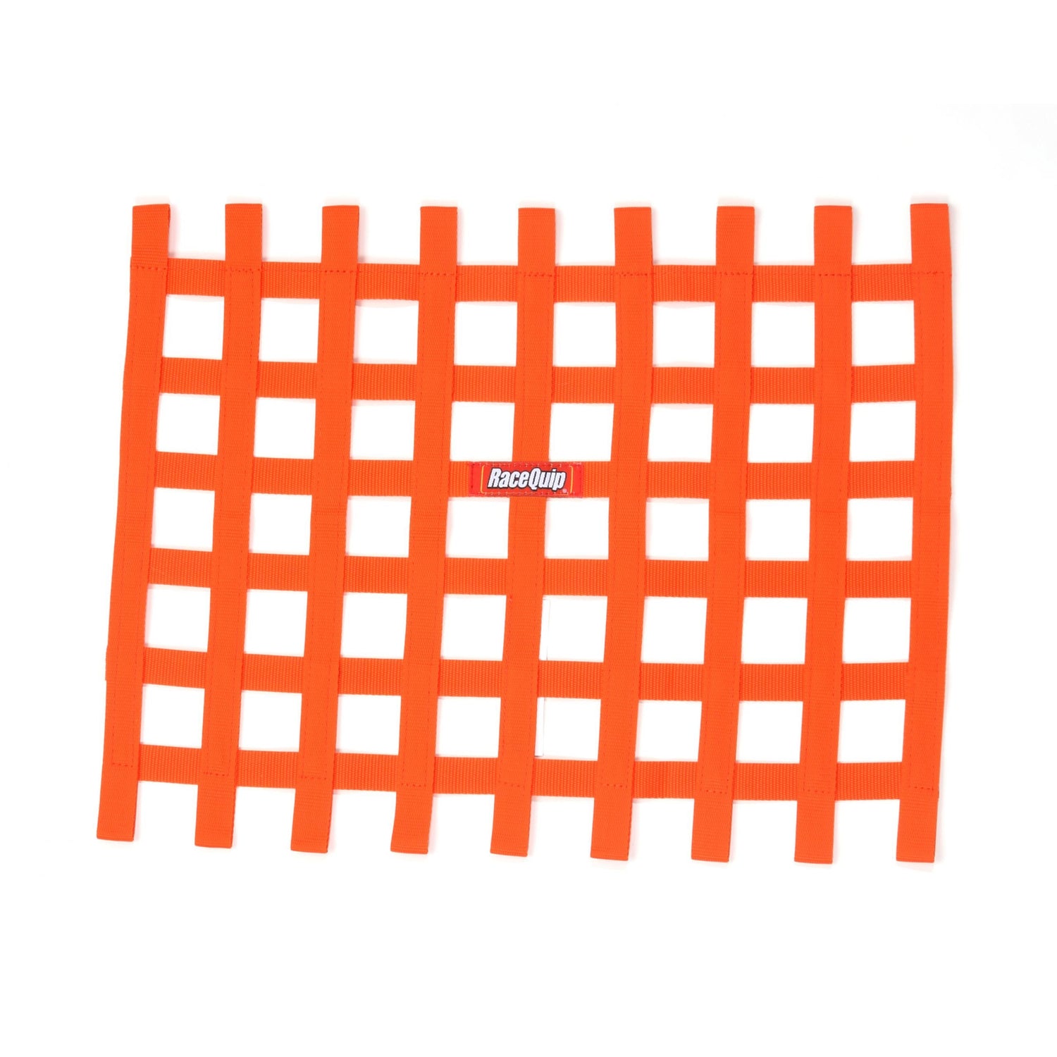 Ribbon Style Race Car Window Net<br>Orange - 18 in.H x 24 in.W