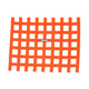Ribbon Style Race Car Window Net<br>Orange - 18 in.H x 24 in.W