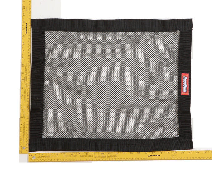 Mesh Style Race Car Window Net<br>Black - 18 in. H x 24 in. W