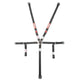 Youth Camlock 5 Point Racing Harness Set<br>Black - 2 in. Lap and Shoulder and Sub