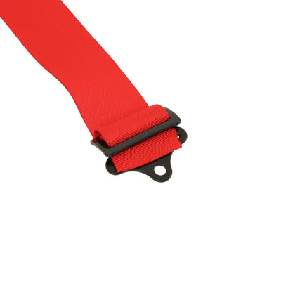 Camlock 5 Point Harness Set Red<br>3 in. Lap and Shoulder - 2 in. Sub