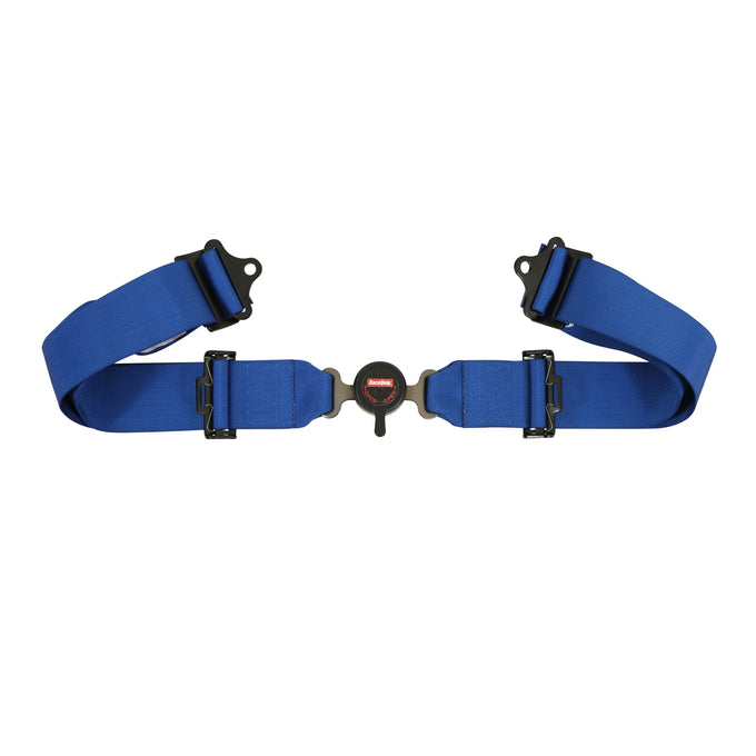 Camlock 5 Point Harness Set<br>Blue - 3 in. Lap and Shoulder - 2 in. Sub