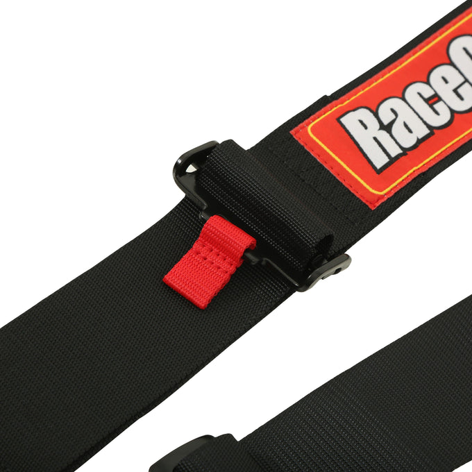 Camlock 6 Point Harness Set<br>Black - 3 in. Lap and Shoulder - 2 in. Sub