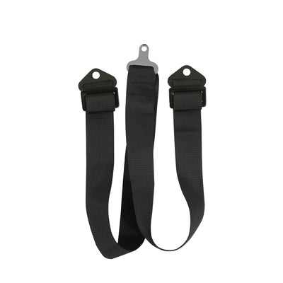 Camlock 6 Point Harness Set<br>Black - 3 in. Lap and Shoulder - 2 in. Sub