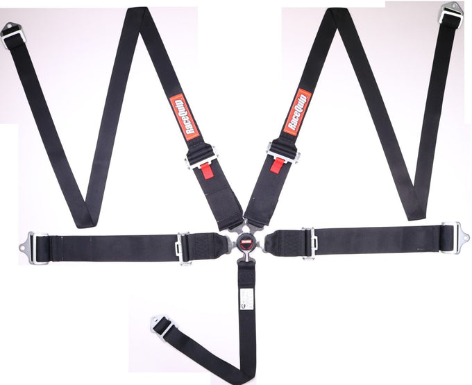 Camlock 5 Point HANS Harness Set<br>Black - 3 in. Lap - 3 in. to 2 in. Shoulder - 2 in. Sub