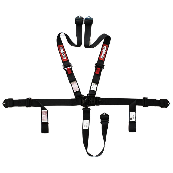 5-Point Harness Set Black - 2 in.<br>Universal