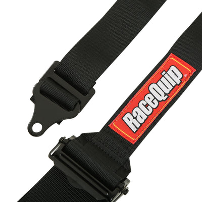 5 Point Harness - Small Buckle Ratcheting Latch & Link<br>Black - 3 in. Lap - 3 in. to 2 in. Shoulder - 2 in. Sub