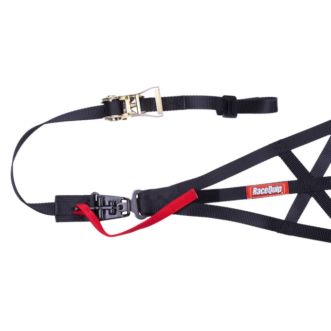 Right Side Triangle Roll Cage Net w/Quick Release<br>Black - 24 in. H x 46 in. W