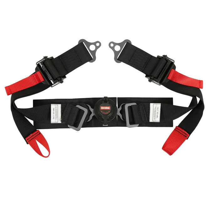 FIA 6 Point Camlock Harness Set<br>Black - 2 in. Lap and 2 in. Shoulders