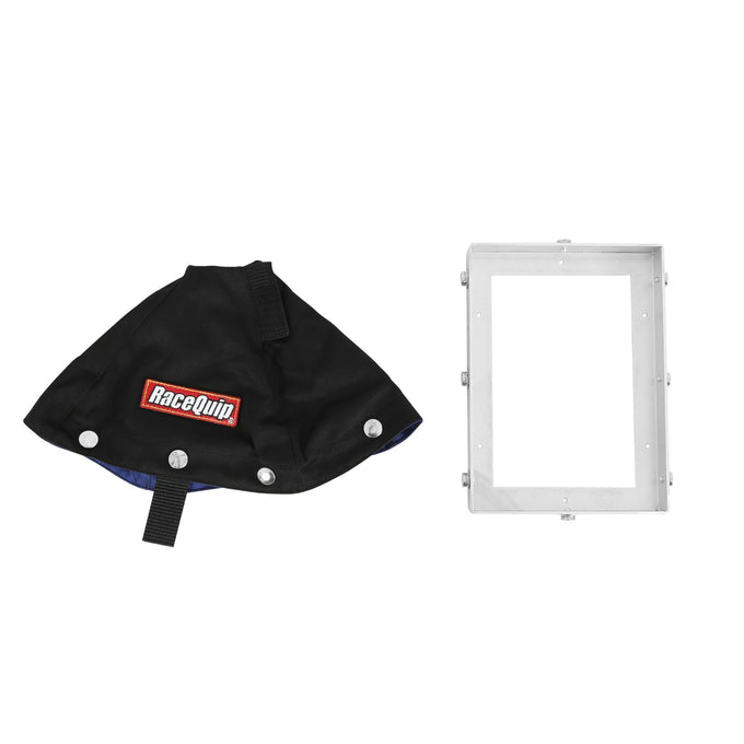 Fire-Retardant Shifter Boot w/ Mounting Base Plate<br>Black - 6 in. Tall