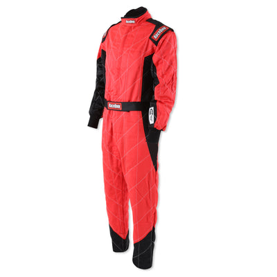 One Piece Multi Layer Fire Suit Red - Small<br>Universal