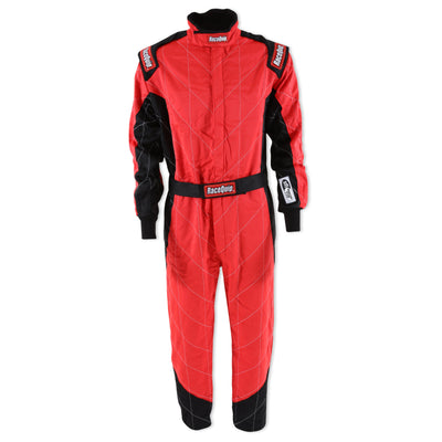 One Piece Multi Layer Fire Suit Red - 2XL<br>Universal
