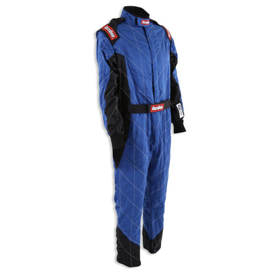 One Piece Multi Layer Fire Suit Blue - Medium<br>Universal