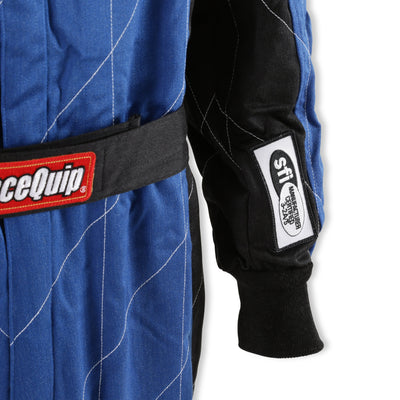 One Piece Multi Layer Fire Suit Blue - Medium<br>Universal