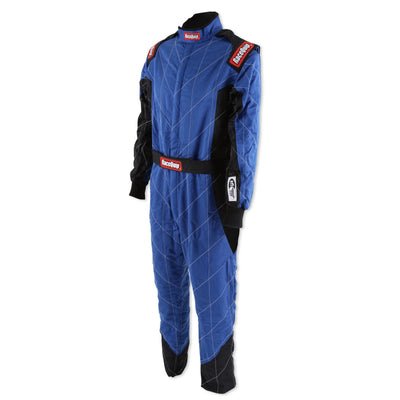 One Piece Multi Layer Fire Suit Blue - Medium<br>Universal