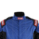 One Piece Multi Layer Fire Suit Blue - Medium Tall<br>Universal