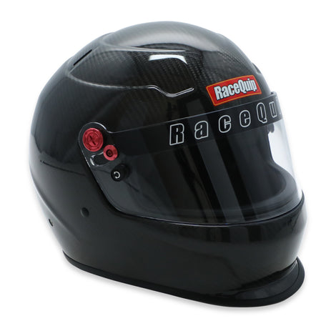 PRO20 Full Face Helmet Clear Coated Carbon Fiber - 2XL<br>Universal