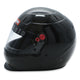 PRO20 Full Face Helmet Clear Coated Carbon Fiber - 2XL<br>Universal