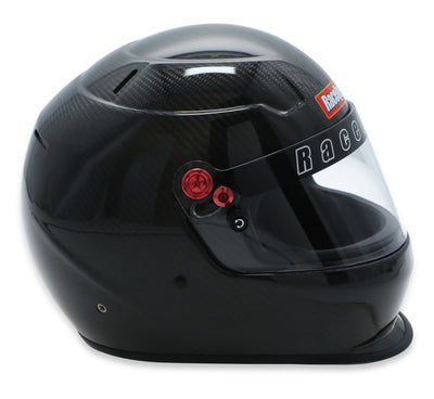 PRO20 Full Face Helmet Clear Coated Carbon Fiber - 2XL<br>Universal