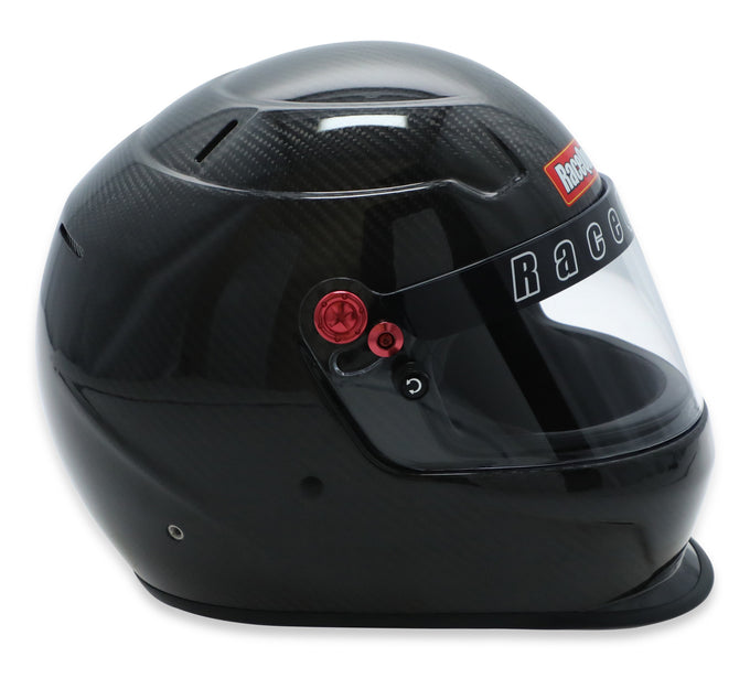 PRO20 Full Face Helmet Clear Coated Carbon Fiber - 2XL<br>Universal