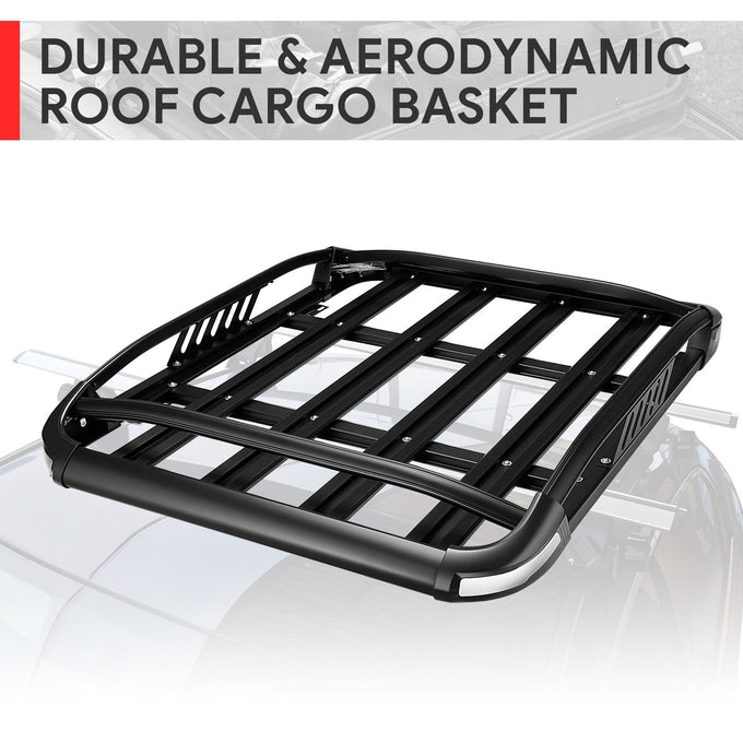 50 L x 38 W x 5.5 in. H 150lbs Cargo Basket <br> Fits Vehicles with Crossbars