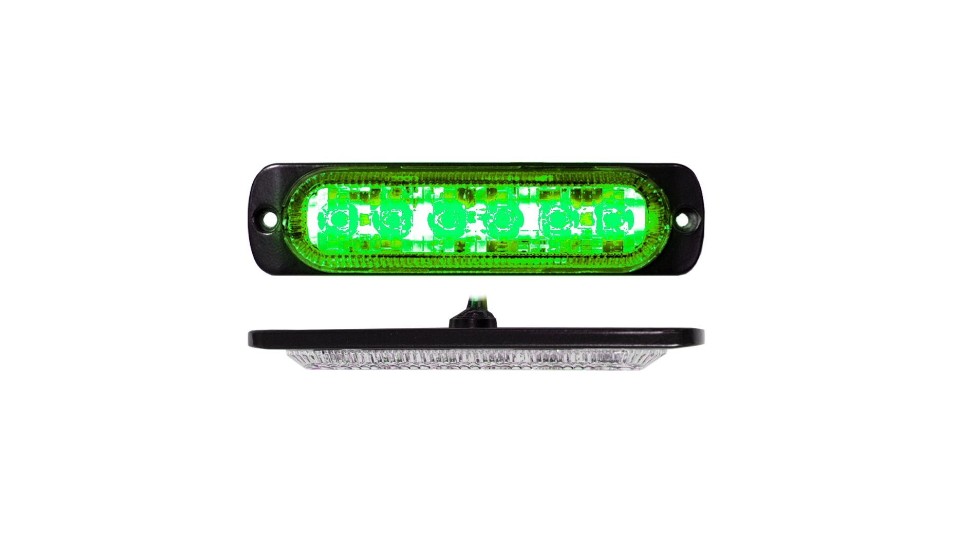 Universal Green LED Marker Strobe Light CA Auto Parts