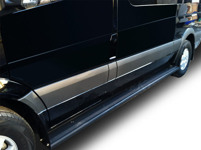 Commercial Running Boards <br>97-14 Chevy Express 1500, 97-22 2500, 3500