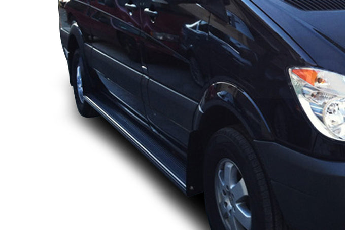 Commercial Running Boards <br>97-14 Chevy Express 1500, 97-22 2500, 3500