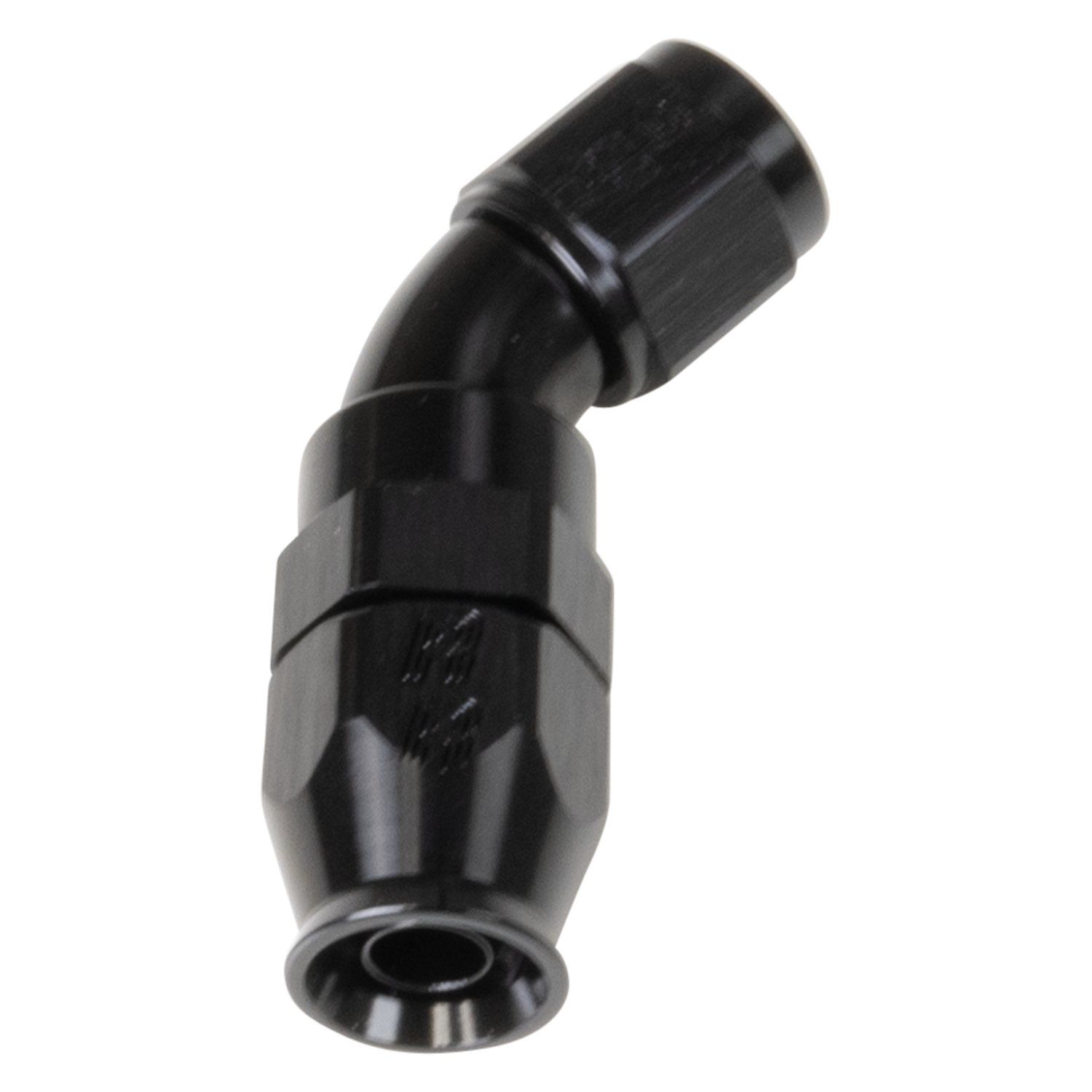 Russell - 45 -6 Pro PTFE hose end <br> Universal Fit