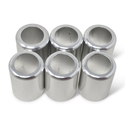 -4 AN Crimp Collars 6 Per Pack <br> Universal application