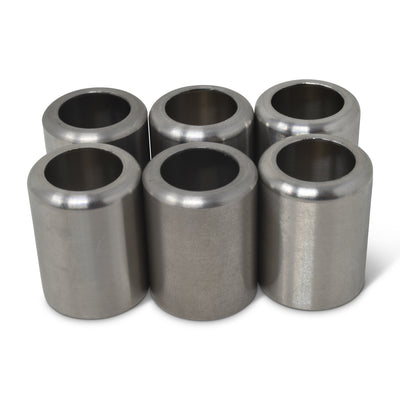 -6 AN Stainless Steel Crimp Collars 6 Per Pack <br> Universal application
