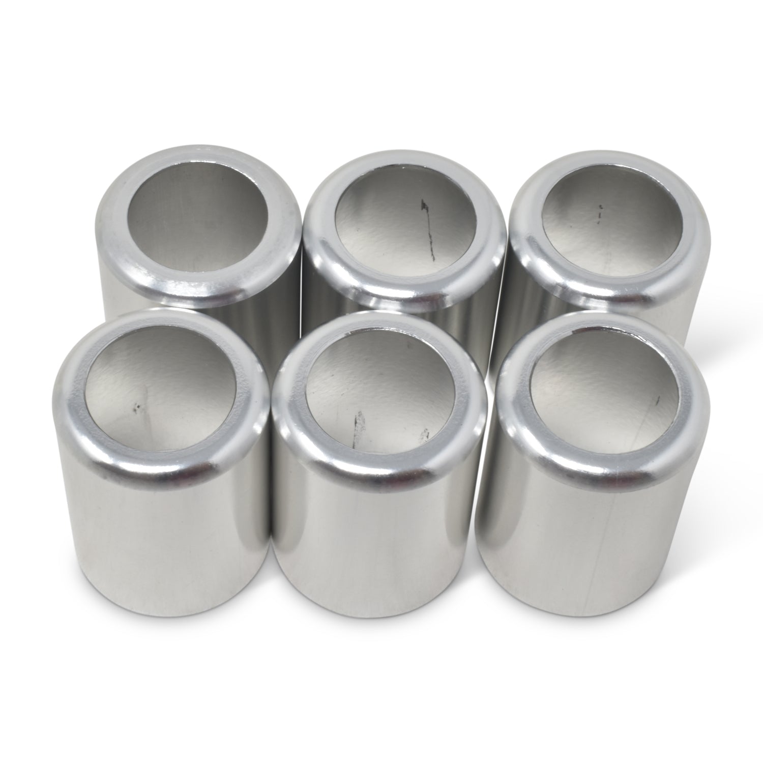 -6 AN Crimp Collars 6 Per Pack <br> Universal application