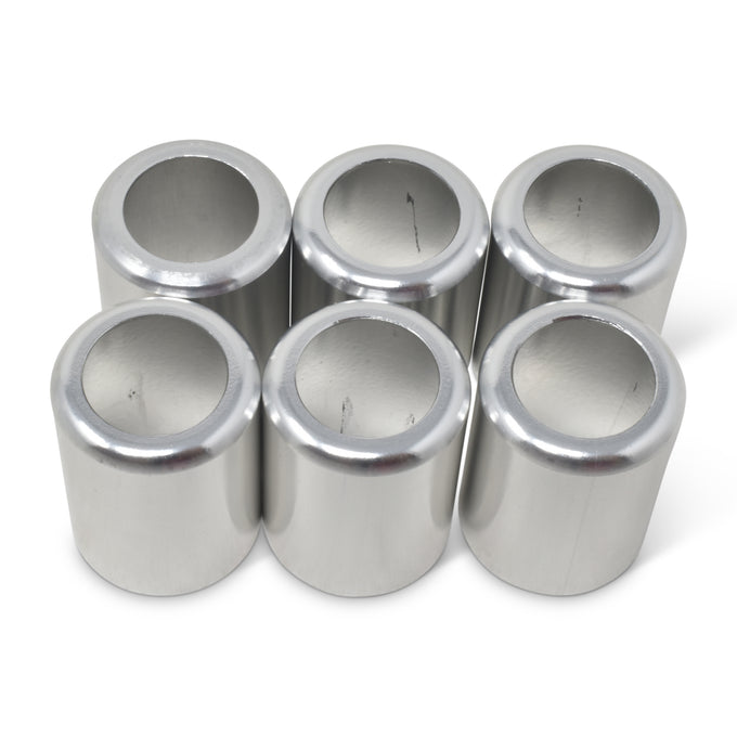 -6 AN Crimp Collars 6 Per Pack <br> Universal application
