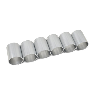 -6 AN Crimp Collars 6 Per Pack <br> Universal application