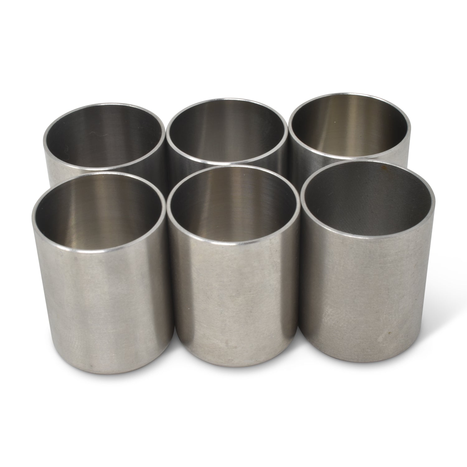 -8 AN Stainless Steel Crimp Collars 6 Per Pack <br> Universal application