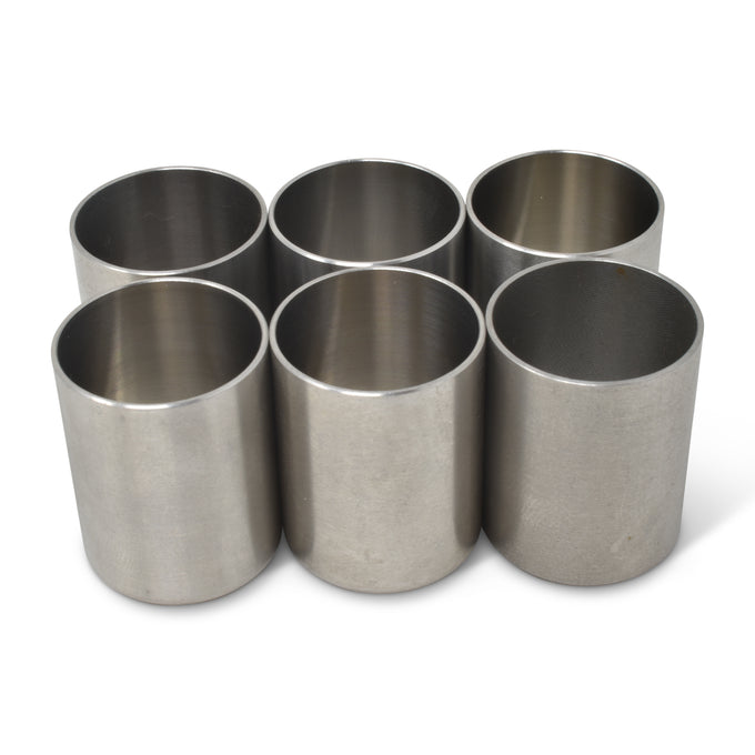 -8 AN Stainless Steel Crimp Collars 6 Per Pack <br> Universal application