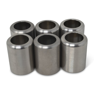 -8 AN Stainless Steel Crimp Collars 6 Per Pack <br> Universal application