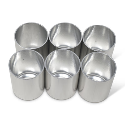 -8 AN Crimp Collars 6 Per Pack <br> Universal application
