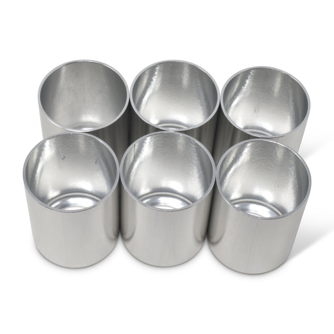 -8 AN Crimp Collars 6 Per Pack <br> Universal application