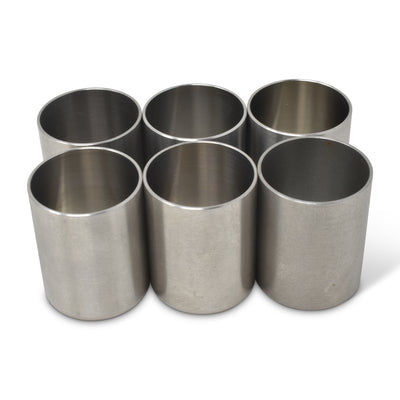 -10 AN Stainless Steel Crimp Collars 6 Per Pack <br> Universal application