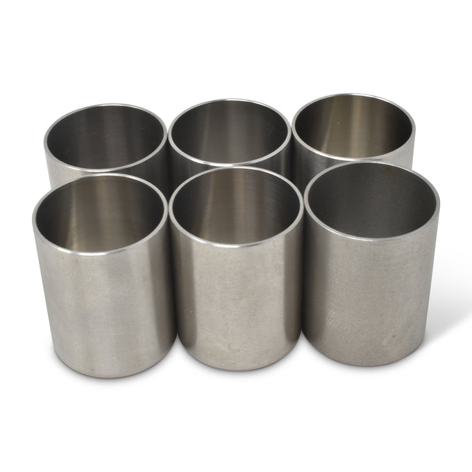 -10 AN Stainless Steel Crimp Collars 6 Per Pack <br> Universal application