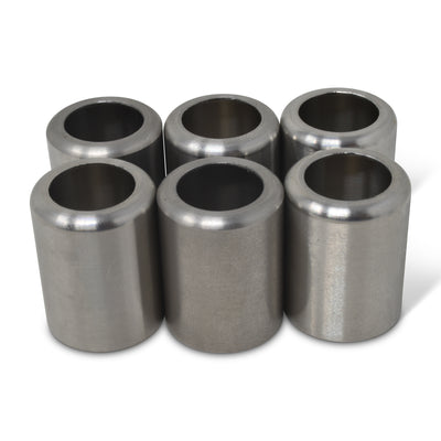 -10 AN Stainless Steel Crimp Collars 6 Per Pack <br> Universal application