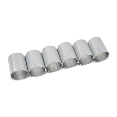 -10 AN Crimp Collars 6 Per Pack <br> Universal application