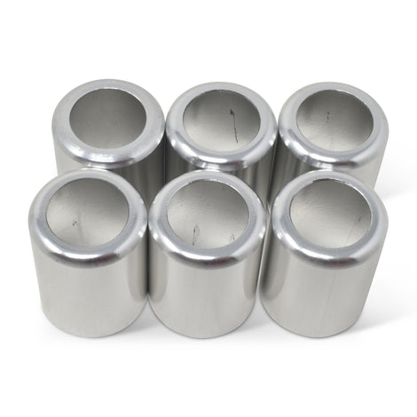 -12 AN Crimp Collars 6 Per Pack <br> Universal application