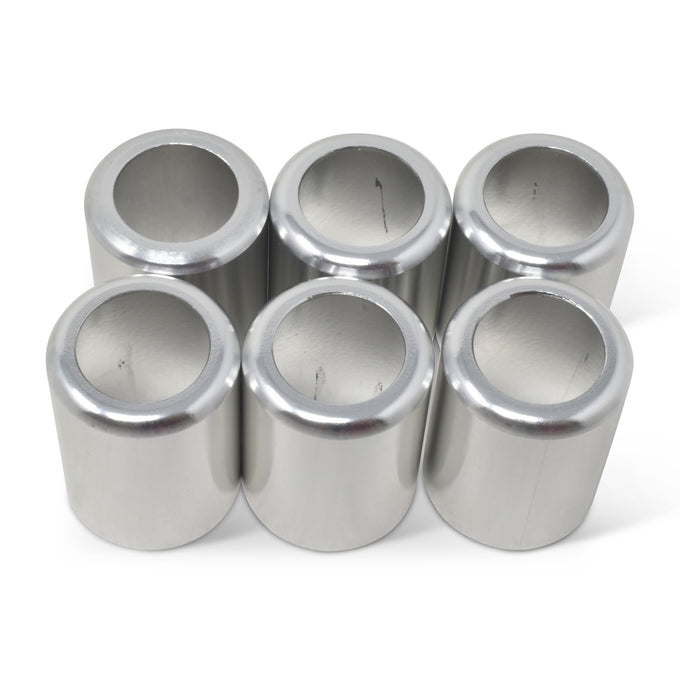 -12 AN Crimp Collars 6 Per Pack <br> Universal application