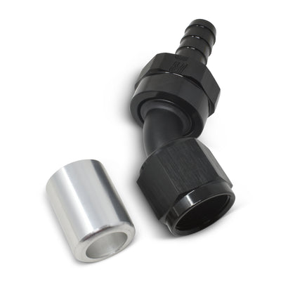 -6AN 45 Degree ProClassic Hose End <br> Fitting Size: -6 AN