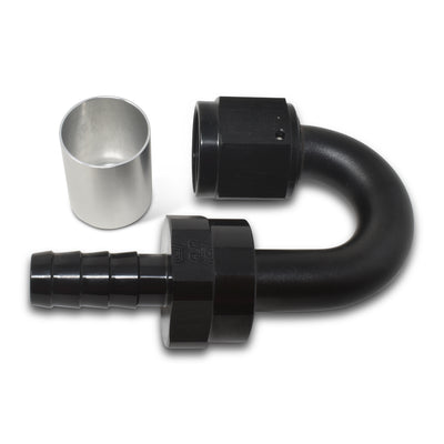 -6AN 180 Degree ProClassic Hose End <br> Fitting Size: -6 AN
