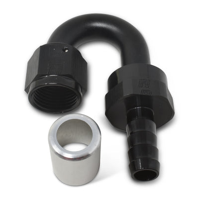 -6AN 180 Degree ProClassic Hose End <br> Fitting Size: -6 AN
