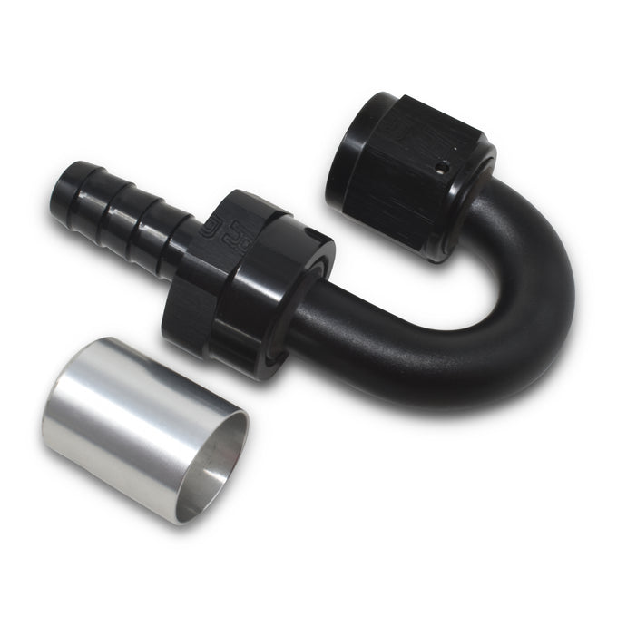 -6AN 180 Degree ProClassic Hose End <br> Fitting Size: -6 AN